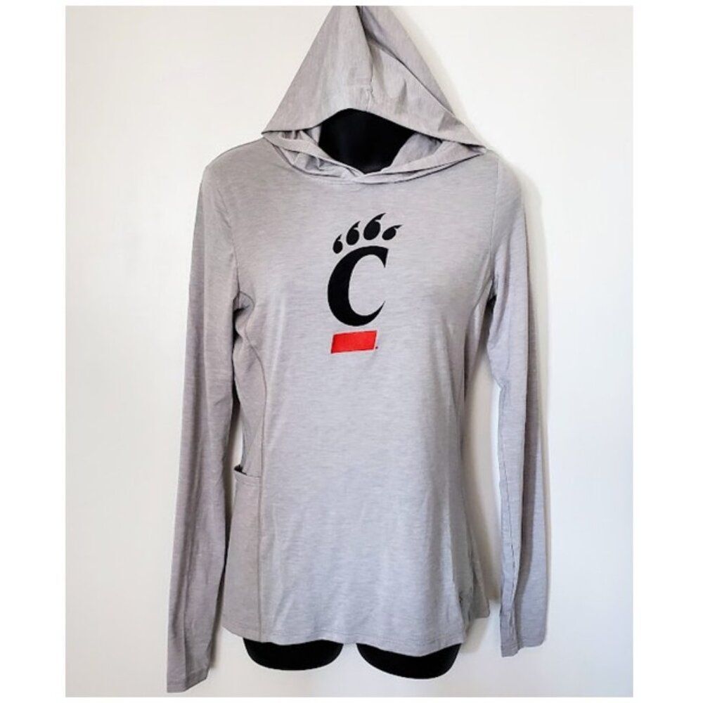 Under Armour Cincinnati Bearcats Hoodie NWT XS HeatGear Thumbhole